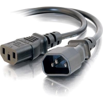 C2G 4 Ft Power Extension Cord - 18 Awg - Iec320C14 To Iec320C13 - 4 Ft