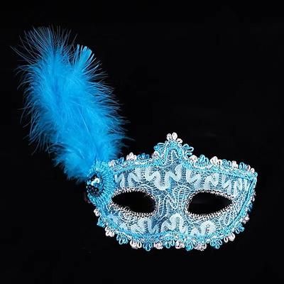 Halloween Maschera Oggetti di scena di Halloween Maschera di Carnevale Mezzo Volto Adulti Per donna Carnevale martedì grasso Performance Feste Mascherata Costumi di Halloween facili Vestirsi