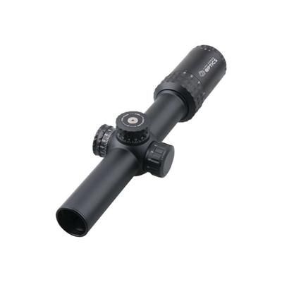 Lion Power Optics LPO 1-6x24mm Tactical Rifle Scope Etched Glass 4 Reticle Black LPO023