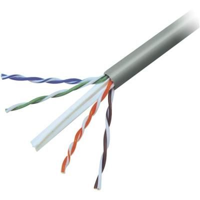 Belkin Cat6 Solid Bulk Cable, Plenum - 500 Ft Category 6 Network Cable For Network Device, Atm - First End: Bare Wire - Second End: Bare Wire - 1.2 Gbit/s - 23 Awg