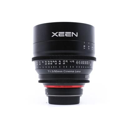 Used Samyang Xeen 50mm T1.5 - Canon EF Fit