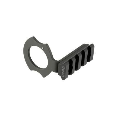 GG&G Inc. Flashlight Mount Fits Mossberg 590 Anodized Finish Black GGG-1655-R