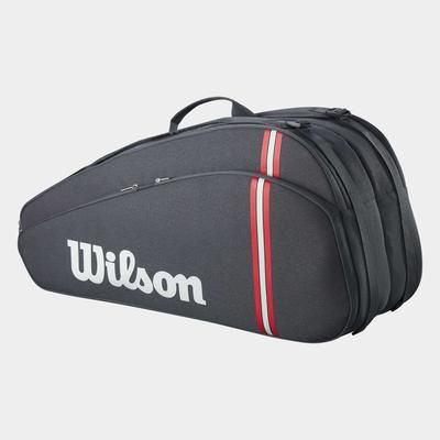 Wilson Tour 6 Pack Racquet Bag Black 2025 Tennis Bags