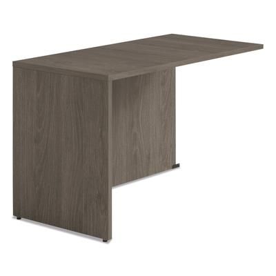 Alera Seville Series Return Shell, Reversible, 48" x 24" x 29", Walnut (ALESVRS4824WA)