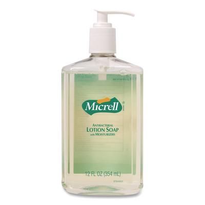 MICRELL Antibacterial Lotion Soap, Floral Scent, 12 oz (GOJ975912)