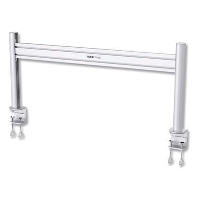 Tripp Lite by Eaton Slat Rail with Posts for Slat Wall System for 32" TVs, 8.1w x 5.7d x 5.51h, Silver, Supports 33 lb (TRPDMSWKITTAA)