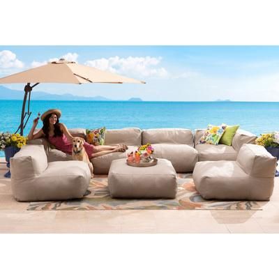 Santorini Modular Coffee Table by BrylaneHome in Taupe