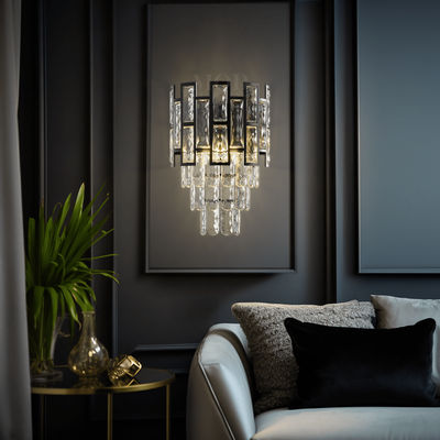 Raven Sconce | Luxury Crystal Sconce | Warm White (3000k) | MOD LIGHTING