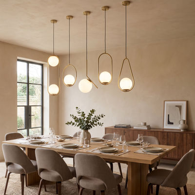 Jewels & Pearls | Nordic Pendant Light | Black Ash / Warm White (3000k) / Style C | Bedroom Lighting | Living Room Lighting | Indoor Lighting | MOD LIGHTING