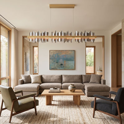 Aurelius Pendant | Luxury Modern Pendant | Polished Gold / Warm White (3000k) | MOD LIGHTING
