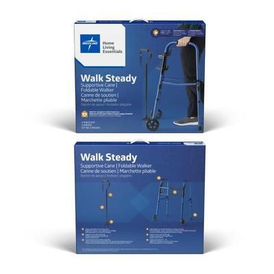 Medline Walk Steady Kit for Caregivers, 1 EA (WLK-CANEKIT10)