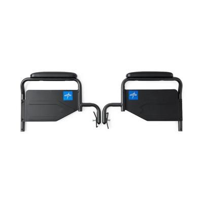 Medline Swing-Back Removable Desk-Length Armrest Assembly for K3 Wheelchair, 1 PR (WCAA0152)