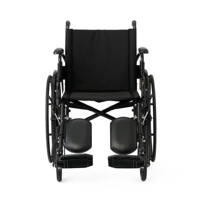 Medline Guardian K4 18" Wide Wheelchair with Desk-Length Arms and Elevating Footrests, 1 EA (K4186N24E)