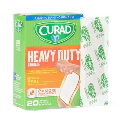 Curad Heavy Duty Bandages, 1" x 3.25", 1 BX (CUR14925RBH)