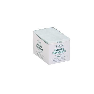 Medline Woven Sterile 12-Ply Gauze Sponges, 2" x 2", 3000/CS (PRM21419B)