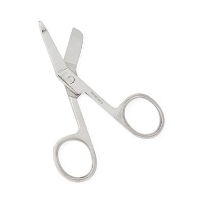 Medline Nonsterile Single-Use Lister Bandage Scissors, 3.5'', 12/BX (MDS10474)
