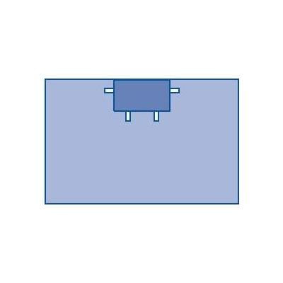 Medline Orthomax Bar Drape, 1 EA (DYNJP4015H)
