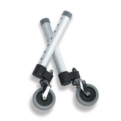 Medline Swivel Footpiece Set, 3" Wheels, 1 PR (G07825-8)