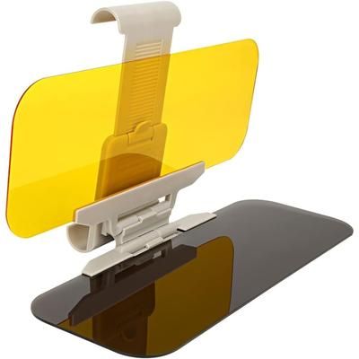 TEMU Car Visor Extender Sun Visor Extension For Car Day And Night Transparent Anti Glare Car Windshield Visor Universal Sunshade Windshield Visor