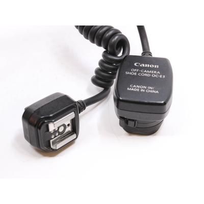 Used Canon Oc-E3 Off-Camera Shoe Cord