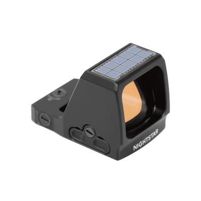NightStar PR24S Solar Reflex Red Dot Sight 1x0.79x0.94mm 3 MOA Dot Black NS15245