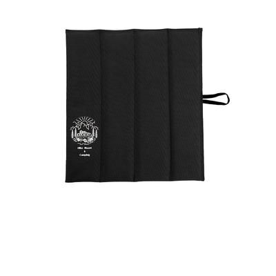 TEMU Portable 4-fold Insulated Cushion - Moisture-proof, Heat-resistant Mat For Camping, Hiking & Picnics - Black/green/khaki