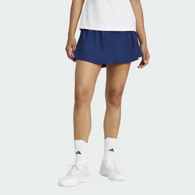 adidas Match Skirt 2025 Women's Tennis Apparel Dark Blue