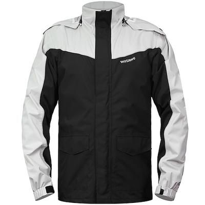 Per uomo Per donna Giacca da Ciclismo Giacca a Vento Manica Lunga Bicicletta Giacca Giacca a Vento Top con 3 tasche posteriori Mountain Bike MTB Ciclismo su strada Impermeabile Antivento Strisce