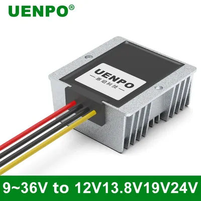 Boost/buck converter 9-36V 24V to 28V 24V 19V 13.8V 20A 8A DC voltage regulator charger for 24V dual battery system lead-acid ba