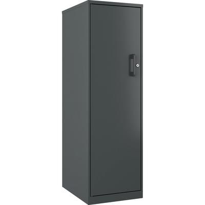 NuSparc Personal Storage Cabinet, 18" Length x 14.2" Width x 46.4" Height, 4 x Shelves, Graphite, Steel (NPRSC418ZZML)