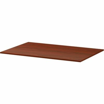 Lorell Essentials Modular Conference Tables, 70.8" x 47" x 1", Band Edge, Finish: Mahogany (LLR16330)