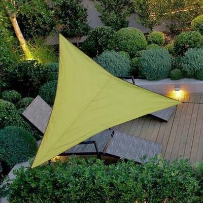 TEMU Orange Triangular Outdoor Balcony Canopy - High Quality Sunshade Roof For Viewing, Rain Household Courtyard Shelter, Splash Sunroof Design