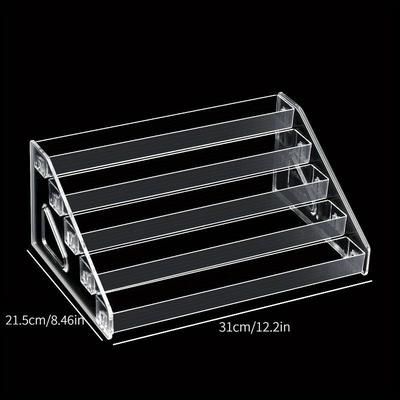 TEMU 5-level Removable Nail Polish Storage Organizer For Displaying Nail Gel Polish, Essential For Manicure Studios And Tool Components