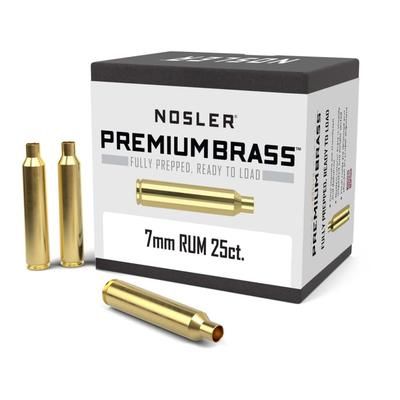 Nosler Custom Rifle Brass 7mm Remington Ultra Magnum 25ct 10188