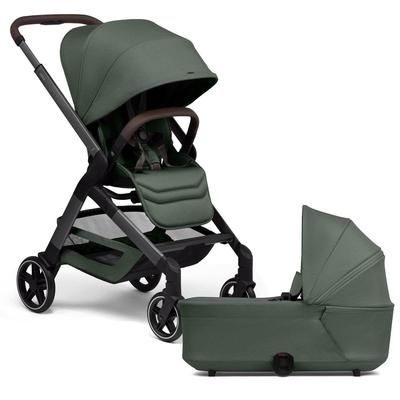 Joolz Hub2 Stroller + Bassinet Bundle - Forest Green