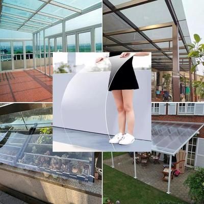 TEMU 1m Sun Room Sun Room Plastic Boardplastic Board For Sunshade Canopy, Standing Shelf