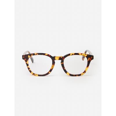 J.McLaughlin Women's Lana Readers in Tortoise Brown, Size 2.5