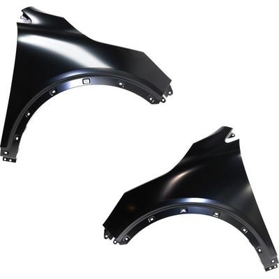Replacement Fender Steel Primed, Front, Driver & Passenger Side, 1-year unlimited-mileage warranty SET-REPK220133Q