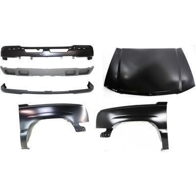 Replacement Fender Steel Primed, Front, Driver & Passenger Side, 1-year unlimited-mileage warranty KIT-061617-90