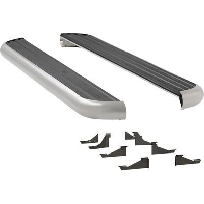 Luverne Running Boards Aluminum Polished 6 1/2 in. MegaStep Series, Lifetime LUVERNE limited warranty with 5-year on finish 575098-570237