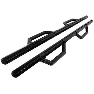 Dee Zee Nerf Bars Aluminum Gloss Black Hex Series, Lifetime limited warranty with 1-year on finish DZ66321B