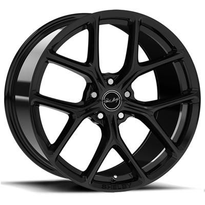 Carroll Shelby Wheels Wheel Aluminum Black CS-3 Series, nan, CS3-215455-B