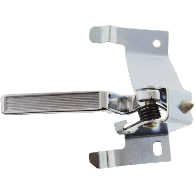 Replacement Interior Door Handle Chrome, Front, Driver Side, 1-year unlimited-mileage warranty B462126