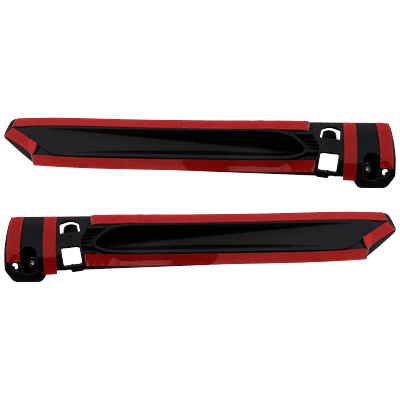 Replacement Rocker Panel Trim Textured Black, Driver & Passenger Side, 1-year unlimited-mileage warranty SET-RB43370009