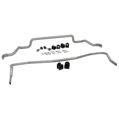 Whiteline Sway Bar Kit Powdercoated Silver, Front & Rear, 3-year or 60,000-mile limited warranty BTK008