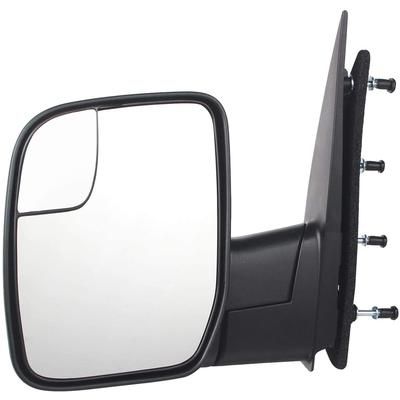 Dorman Mirror Black, Passenger Side, Lifetime limited warranty 955-2398