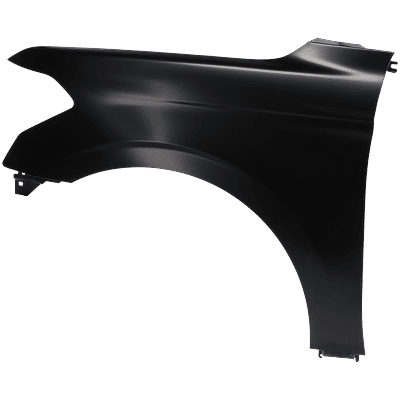 Replacement Fender Aluminum Primed, Front, Driver Side, 1-year unlimited-mileage warranty RF22010022Q