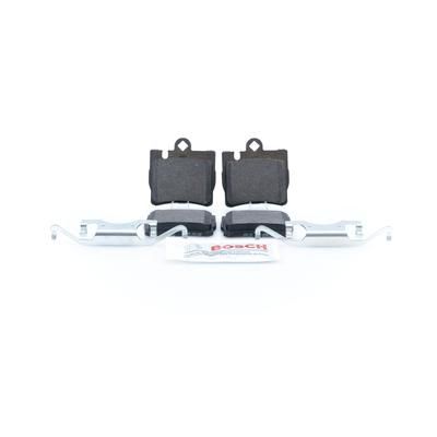 Bosch Brake Pad Set Euroline Series, Rear, 1-year limited warranty BE848H