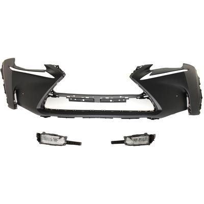 Replacement Bumper Cover Primed, Front, 1-year unlimited-mileage warranty KIT-BCFL-0681