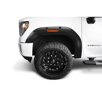 Bushwacker Fender Flares Plastic Black Pocket Style Series, Front & Rear, Driver Passenger Side, Lifetime limited warranty 40987-02